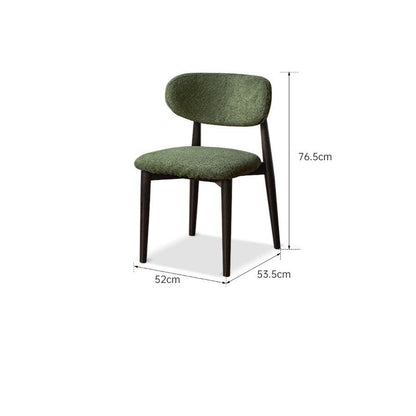 Chaise de salle à manger rembourrée Anna