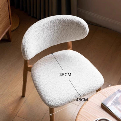 Chaise de salle à manger rembourrée Anna