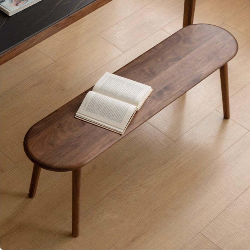 Banc de salle à manger en bois massif Bryce