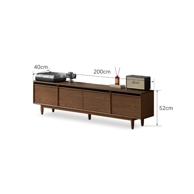 Meuble TV en bois massif Brendan