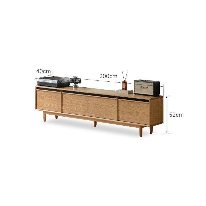 Meuble TV en bois massif Brendan
