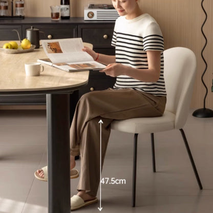 Chaise de salle à manger rembourrée Celeste