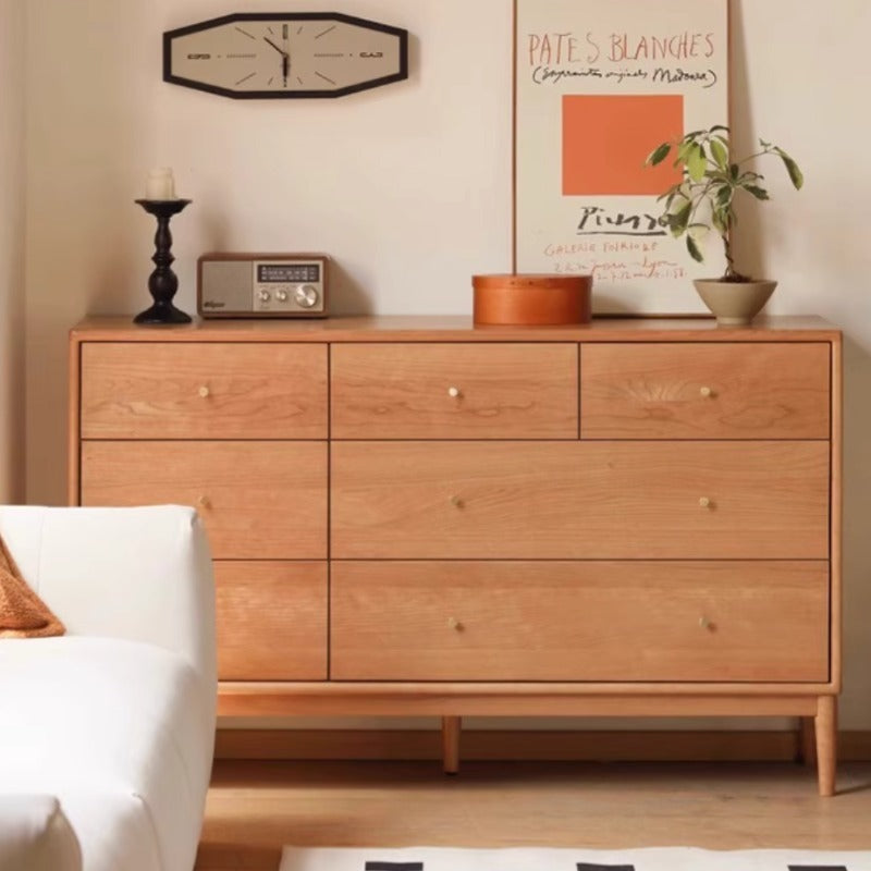 Commode en bois massif Hana