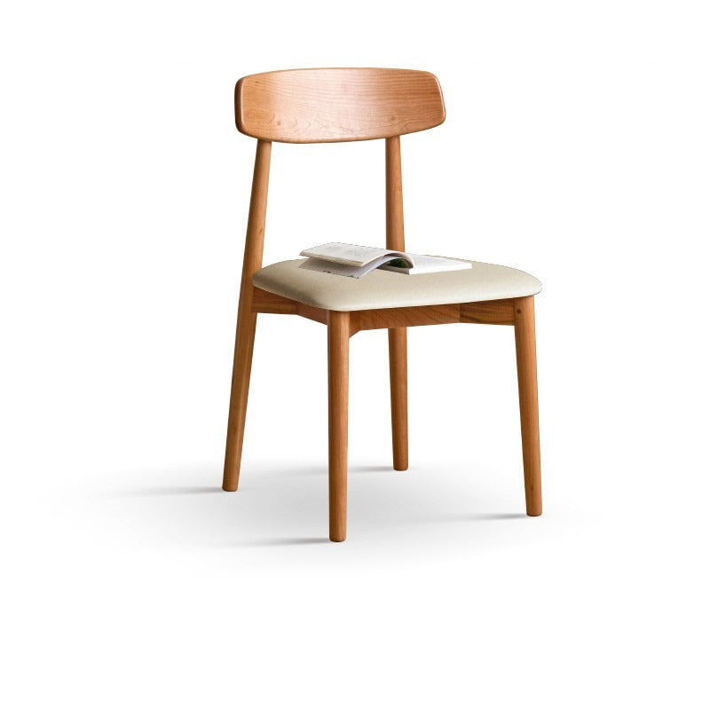 Chaise de salle à manger en bois de cerisier Elise