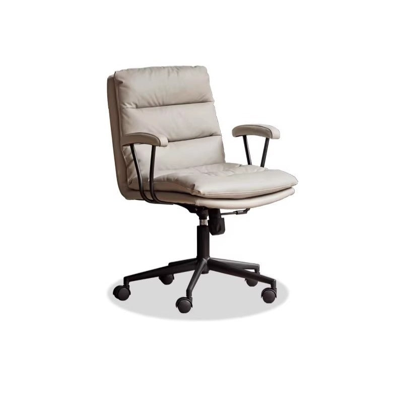 Chaise de bureau en similicuir Otis