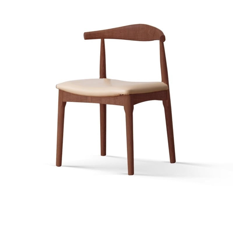 Chaise de salle à manger en bois de noyer massif Arden Wishbone