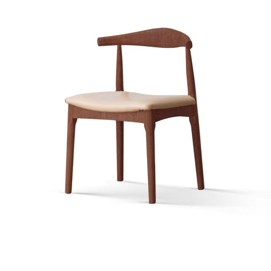 Chaise de salle à manger en bois de noyer massif Arden Wishbone