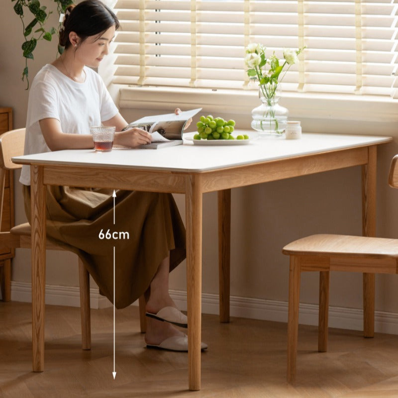 Table à manger en pierre frittée Emilia