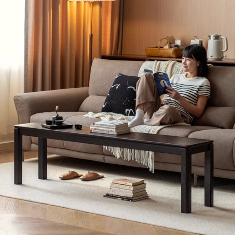 Banc de salle à manger en bois massif Kuro