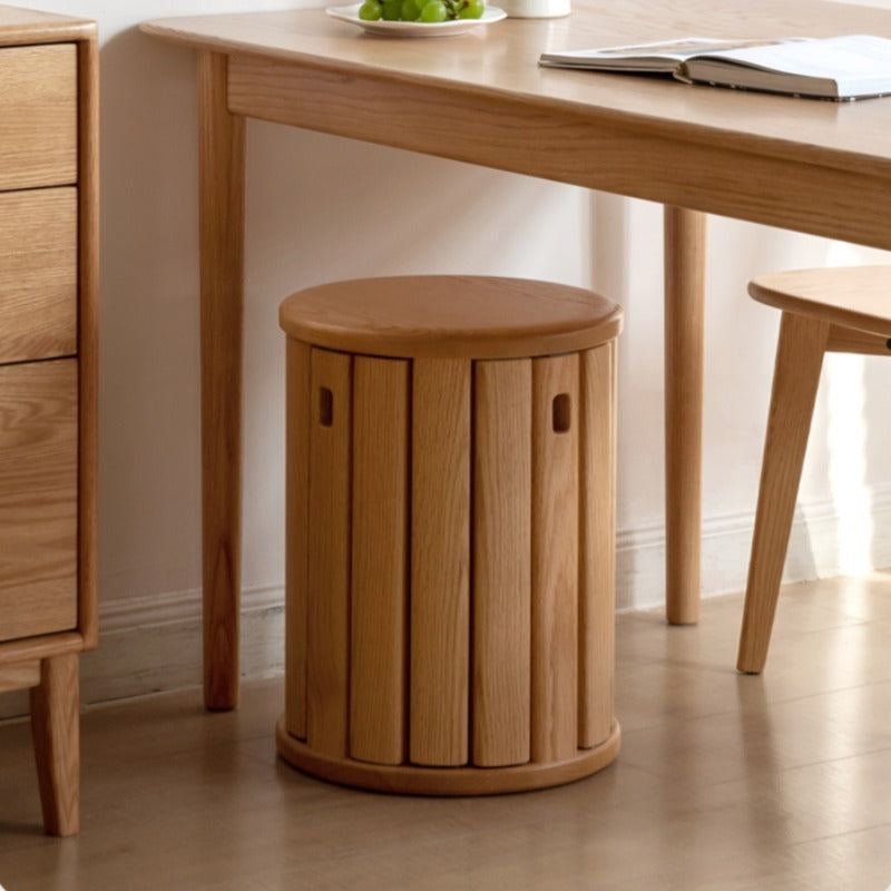 Tabouret empilable en bois massif Elliot