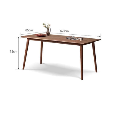 Table à manger en bois massif Keira