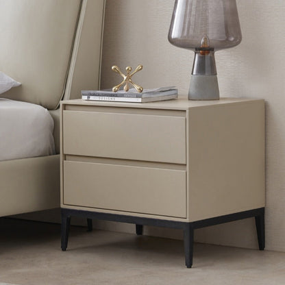 Table de chevet en bois massif Chiara