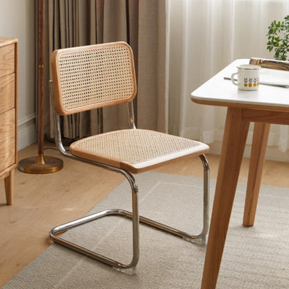 Chaise de salle à manger en rotin Paige