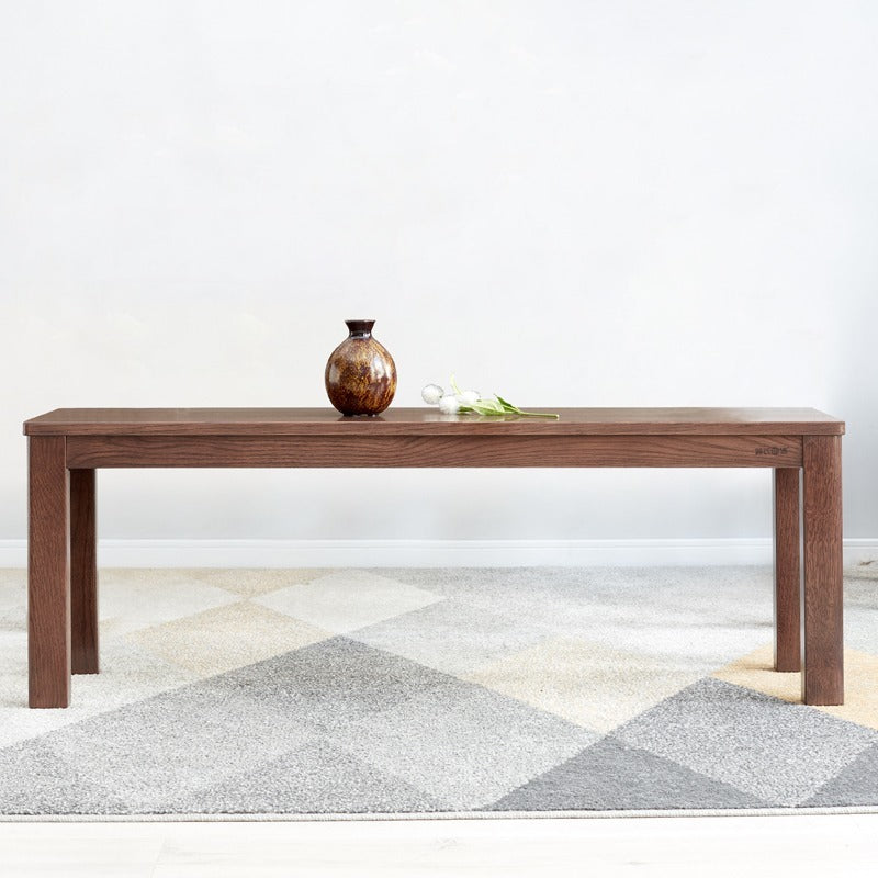 Banc de salle à manger en bois massif Hiro