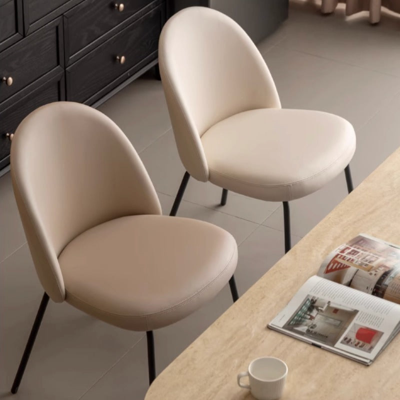 Chaise de salle à manger rembourrée Celeste