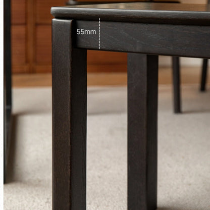 Banc de salle à manger en bois massif Kuro