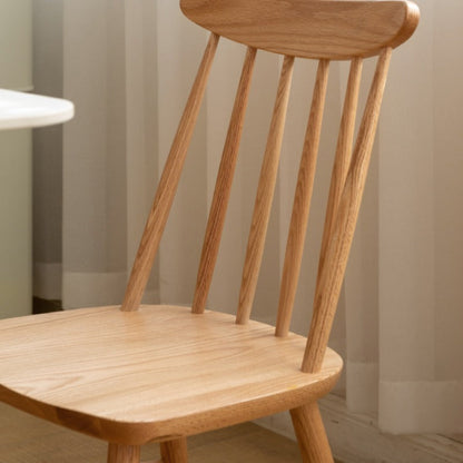 Chaise de salle à manger en bois massif Inca