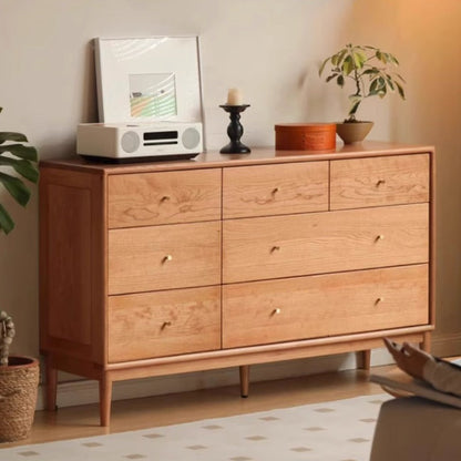 Commode en bois massif Hana