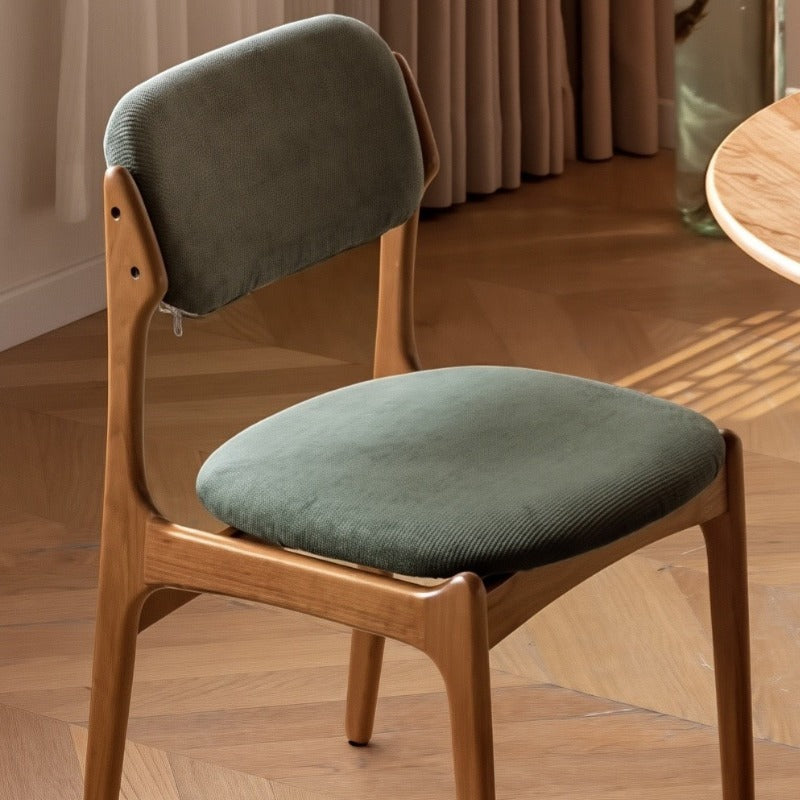 Chaise de salle à manger en bois massif Clara