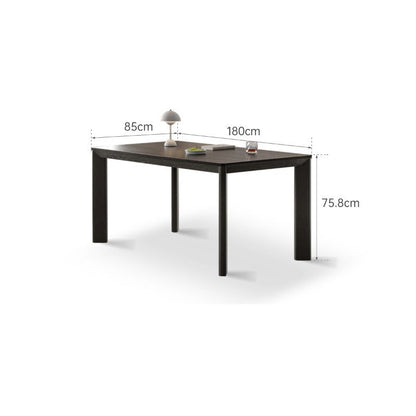 Table à manger en bois massif Matteo