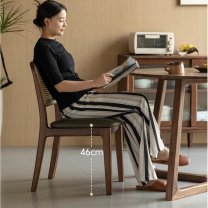 Chaise de salle à manger en rotin Sienna