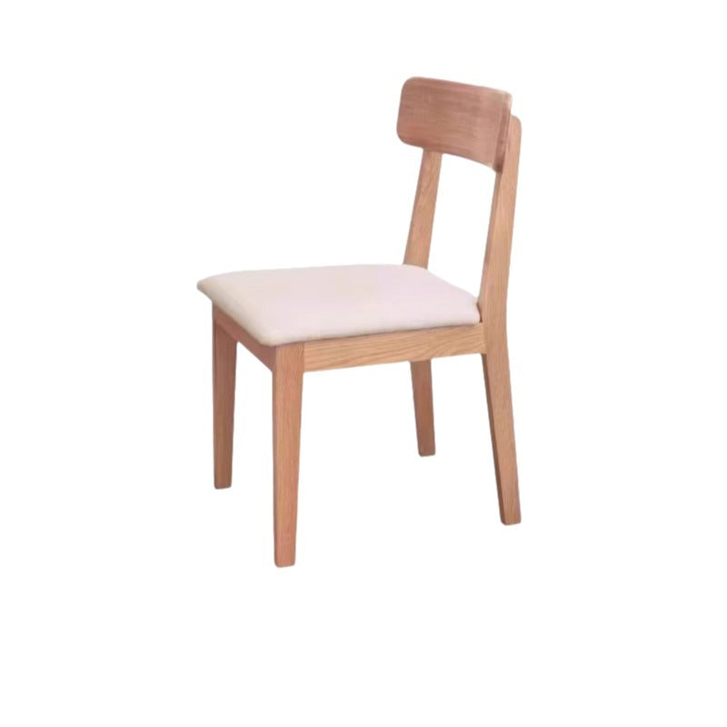 Chaise de salle à manger en bois massif Kei