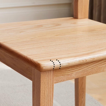 Chaise de salle à manger en bois massif Brooks