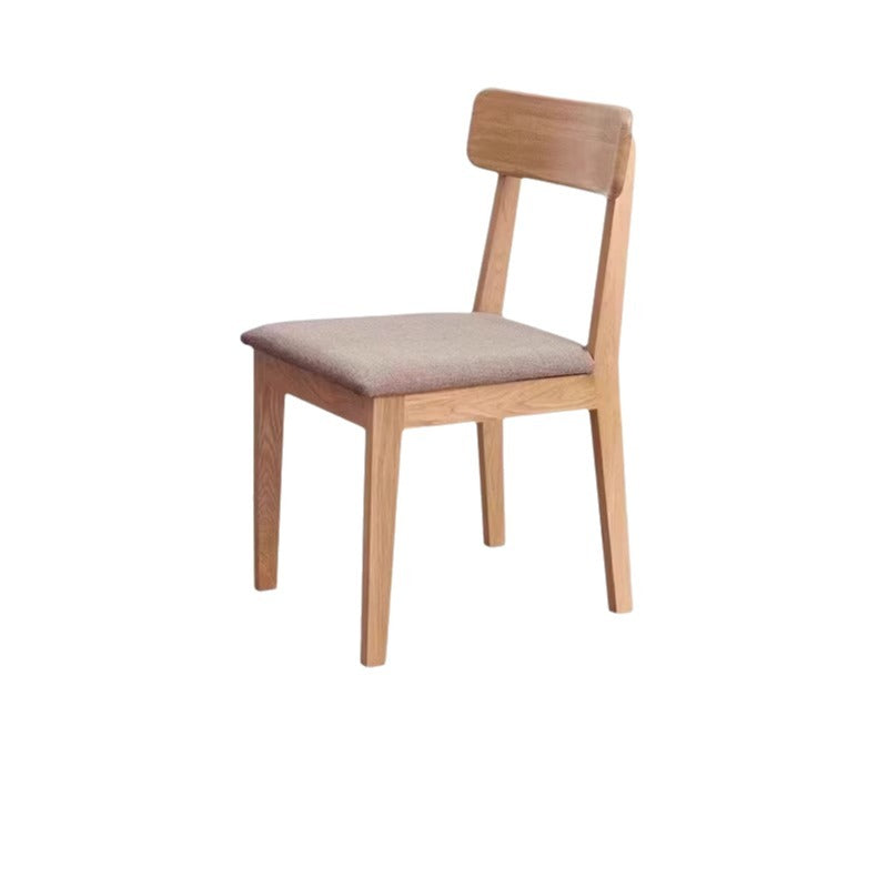 Chaise de salle à manger en bois massif Kei