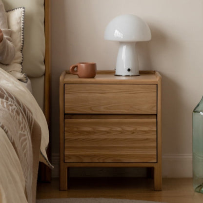 Table de chevet en bois massif Yuki