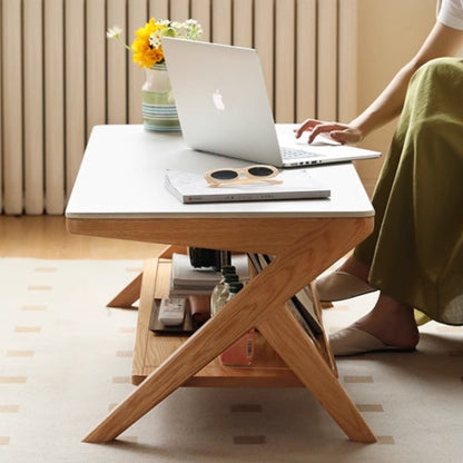 Table basse en pierre frittée Eliza