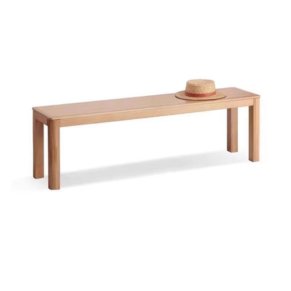 Banc de salle à manger en bois massif Aiko