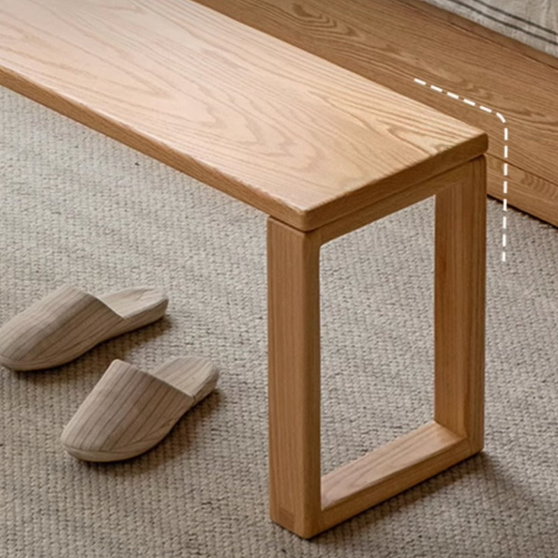 Banc de salle à manger en bois massif Atlas