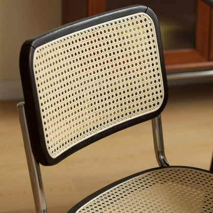 Chaise de salle à manger en rotin Paige