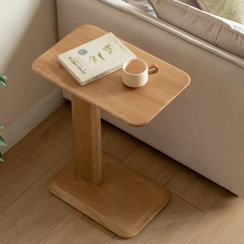 Table d'appoint en bois massif Finley