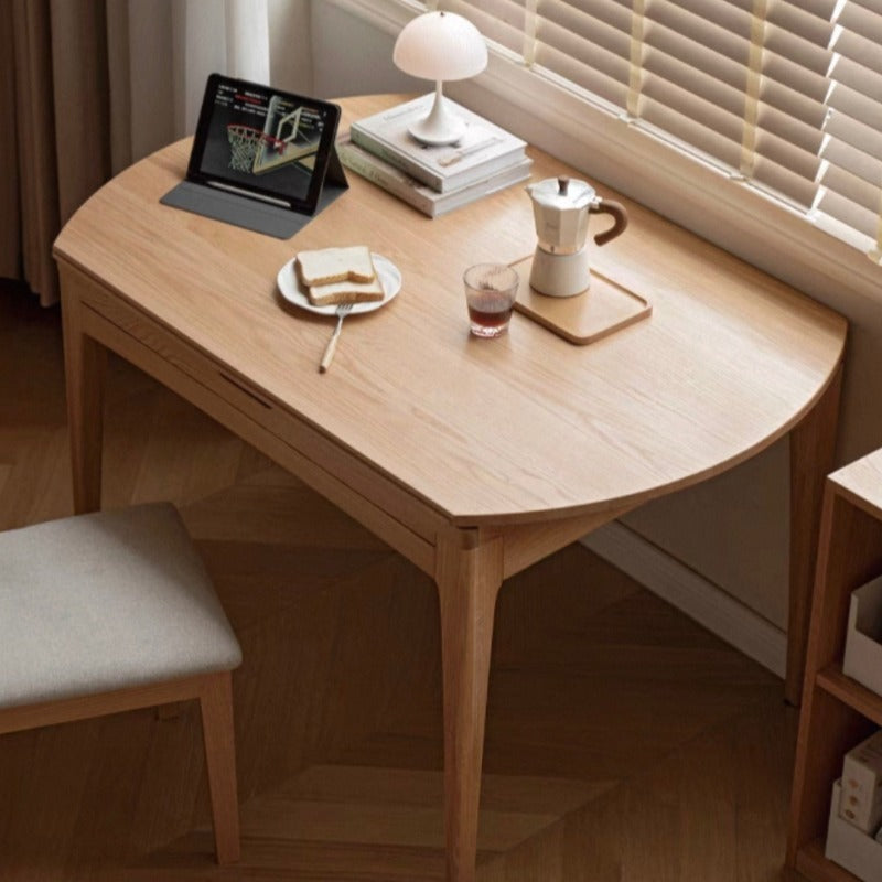 Table à manger ronde extensible Aria