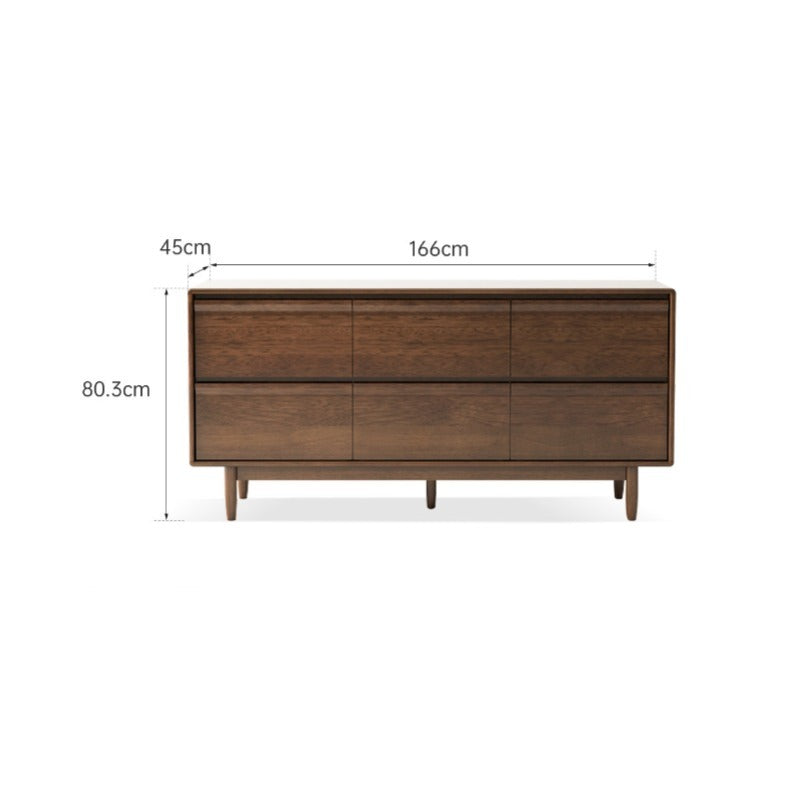 Commode en bois massif Loris