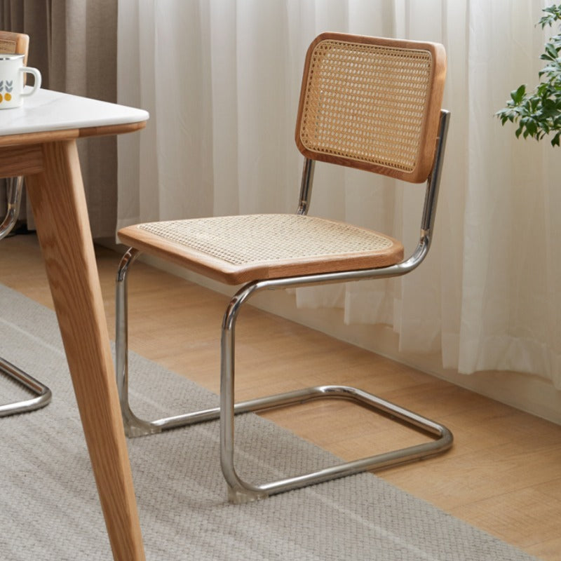 Chaise de salle à manger en rotin Paige