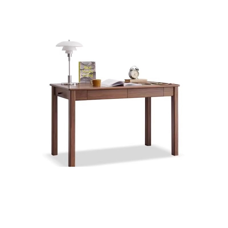 Bureau Kei en bois de noyer massif