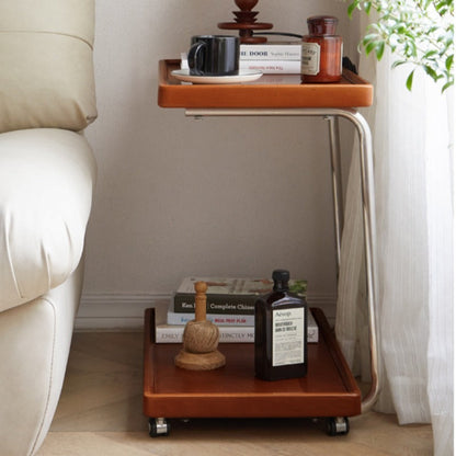 Chariot de bar en bois massif Arlo