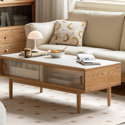 Table basse en pierre frittée Orion