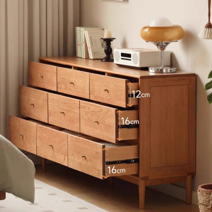 Commode en bois massif Hana