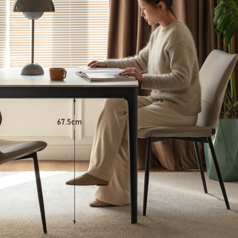 Table à manger en pierre frittée Luca