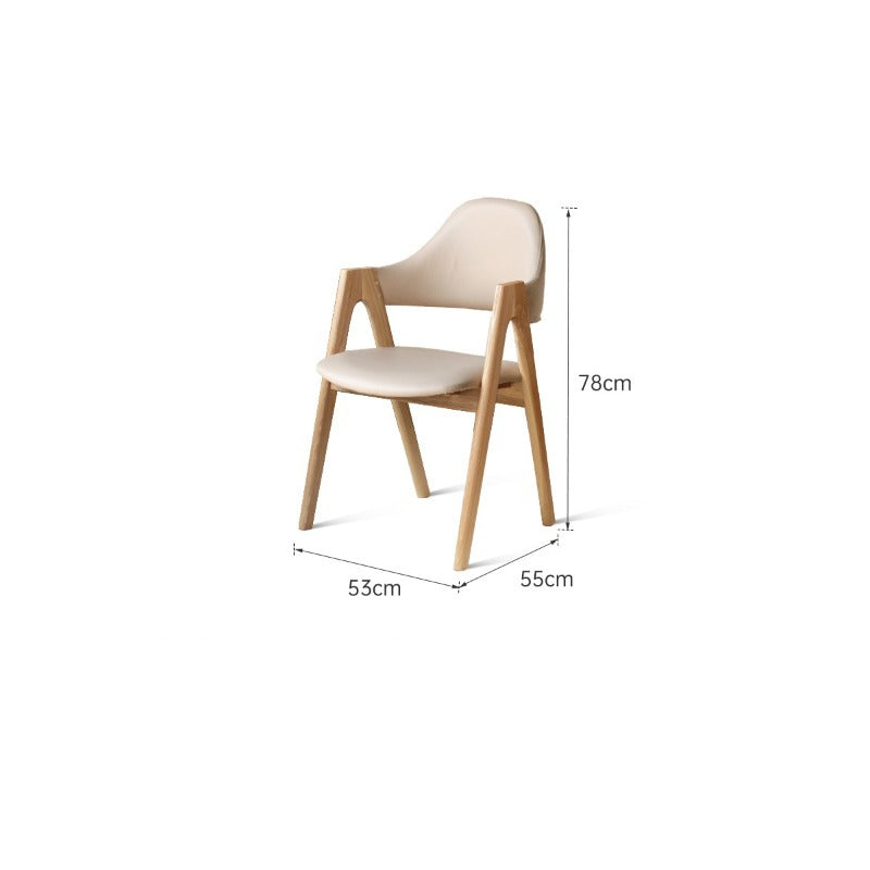 Chaise de salle à manger rembourrée Avery