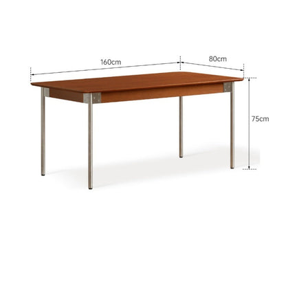 Table à manger en bois massif Bauhaus