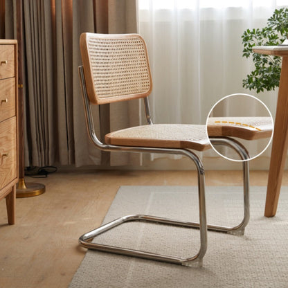 Chaise de salle à manger en rotin Paige