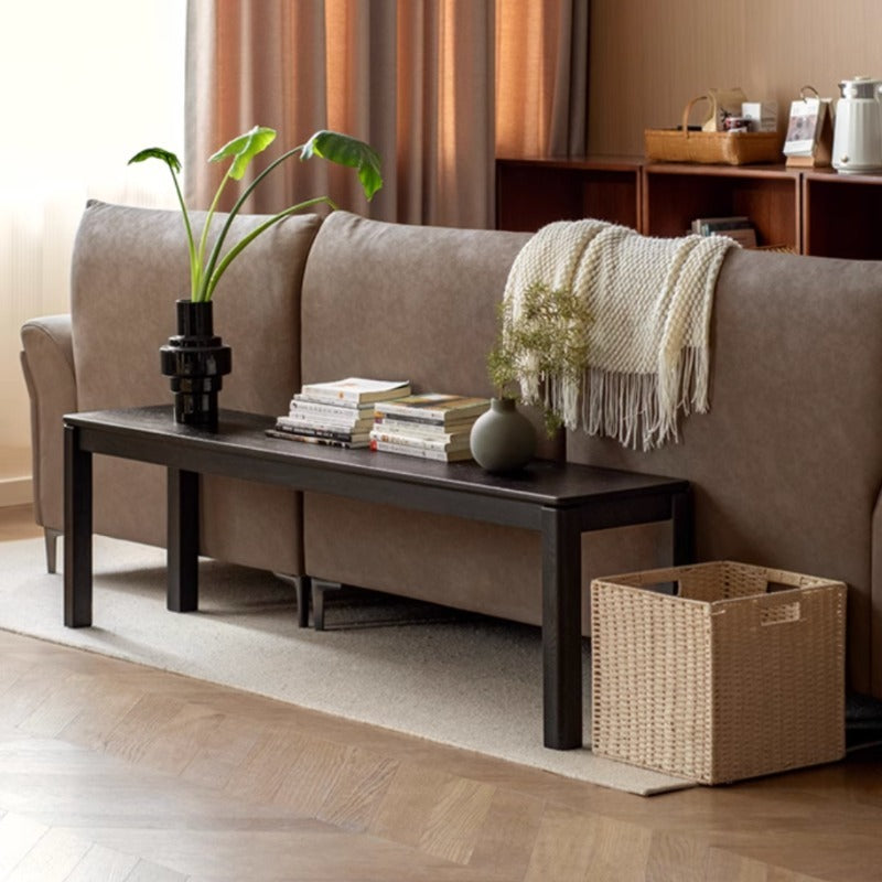 Banc de salle à manger en bois massif Kuro