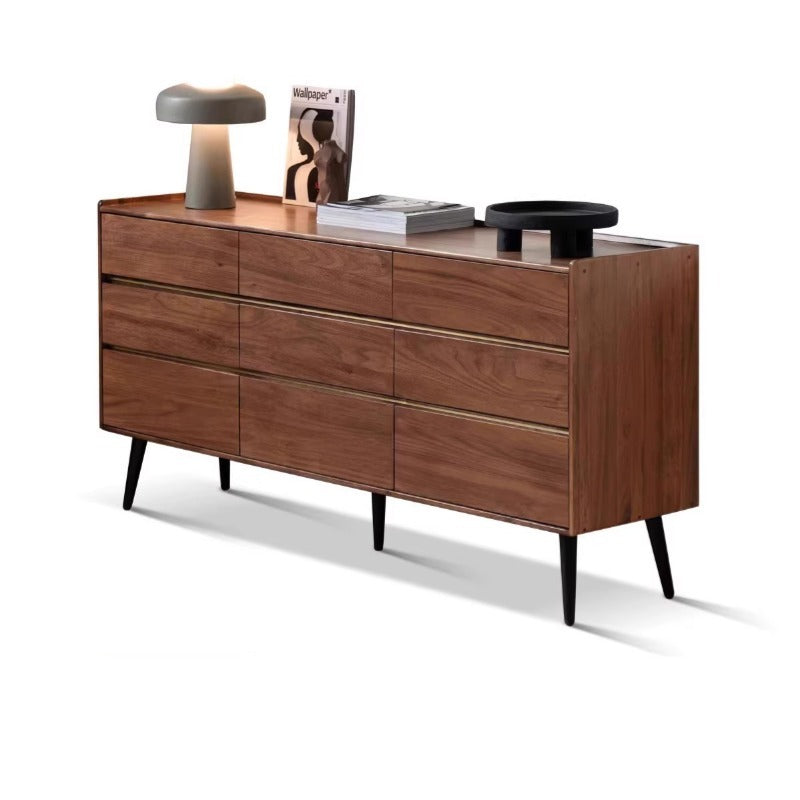 Commode en bois de noyer Enoch