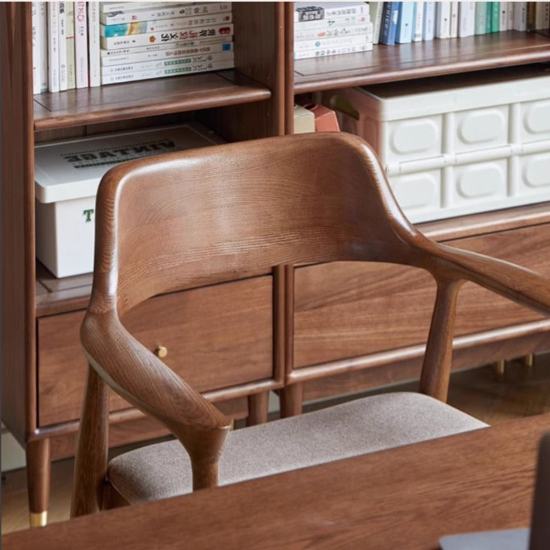 Chaise de salle à manger en bois massif Darcy