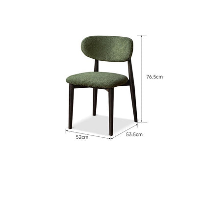 Chaise de salle à manger rembourrée Anna