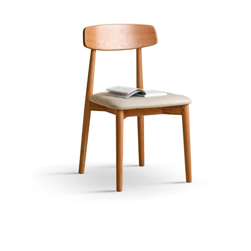 Chaise de salle à manger en bois de cerisier Elise
